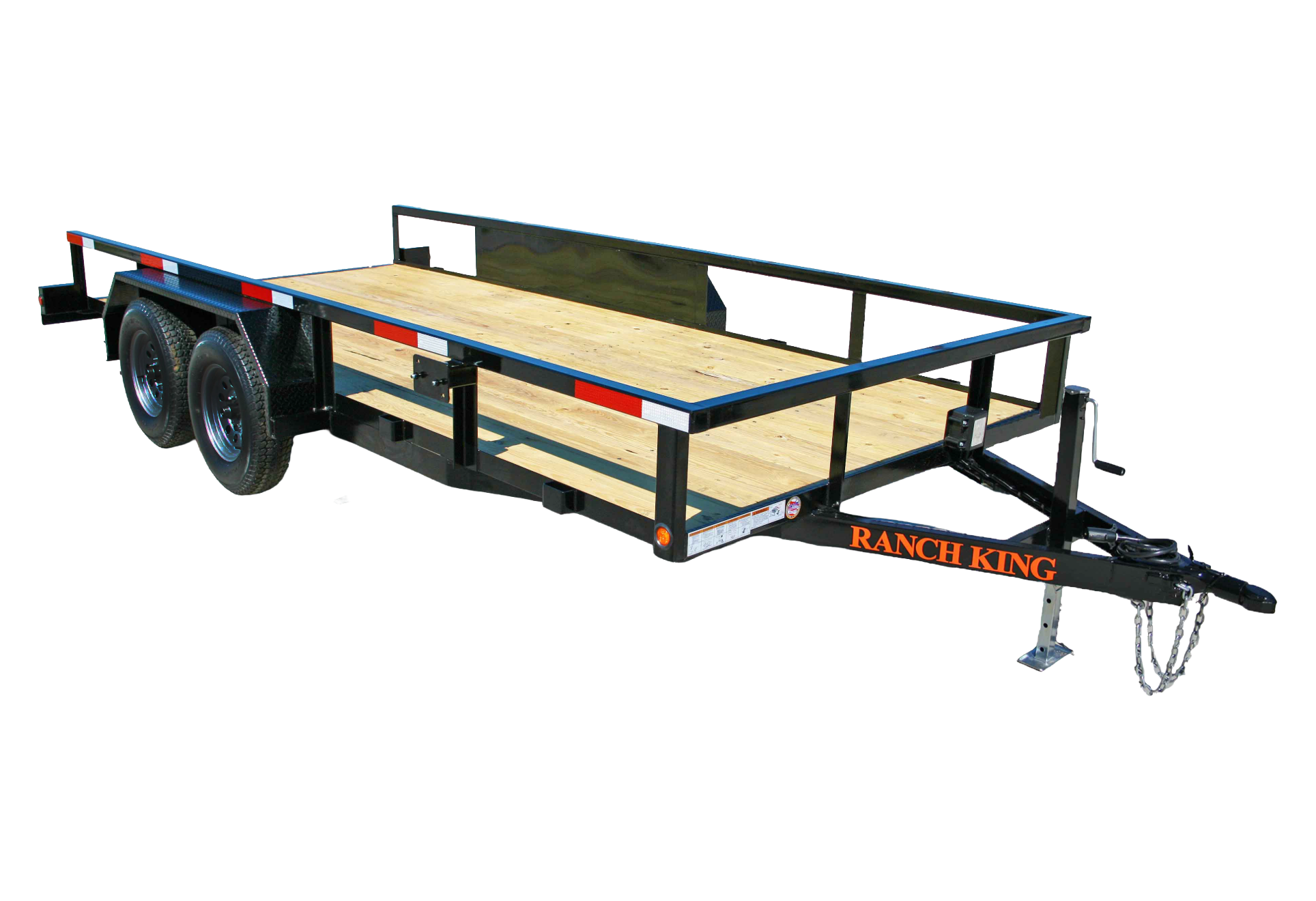 TANDEM AXLE UTILITY TRAILER